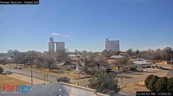 Weather camera view of Follett ISD.