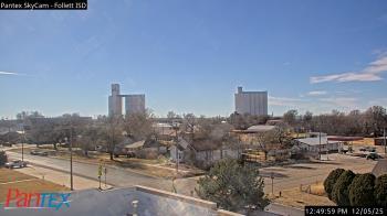 Weather camera view of Follett ISD.