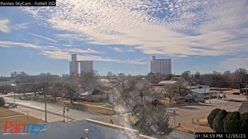 Weather camera view of Follett ISD.