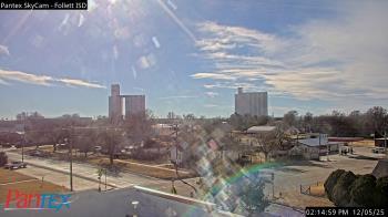 Weather camera view of Follett ISD.