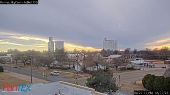 Weather camera view of Follett ISD.