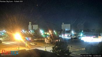 Weather camera view of Follett ISD.