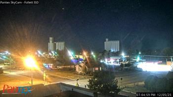 Weather camera view of Follett ISD.