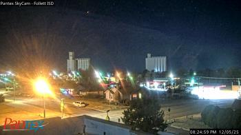 Weather camera view of Follett ISD.