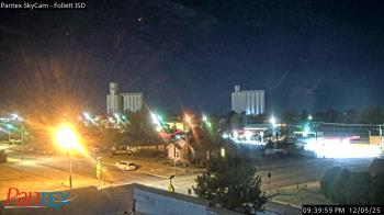 Weather camera view of Follett ISD.