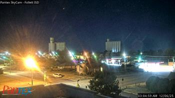 Weather camera view of Follett ISD.
