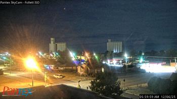 Weather camera view of Follett ISD.