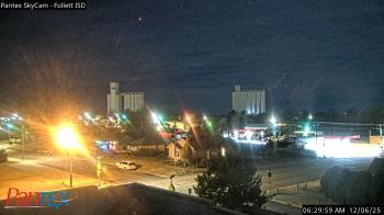 Weather camera view of Follett ISD.