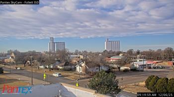 Weather camera view of Follett ISD.