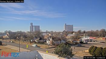 Weather camera view of Follett ISD.
