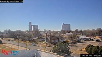 Weather camera view of Follett ISD.
