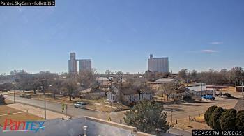 Weather camera view of Follett ISD.