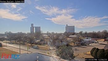Weather camera view of Follett ISD.