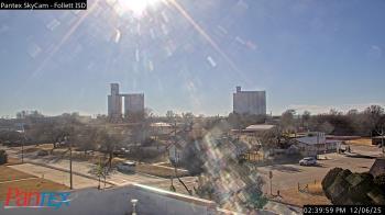 Weather camera view of Follett ISD.