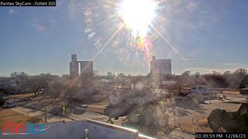 Weather camera view of Follett ISD.