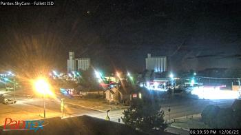 Weather camera view of Follett ISD.
