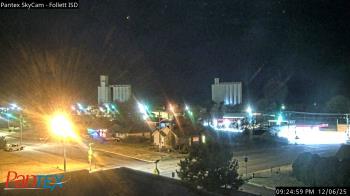 Weather camera view of Follett ISD.