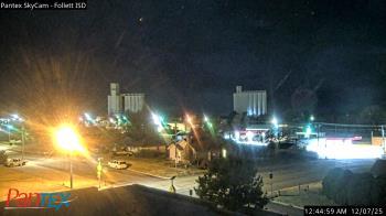Weather camera view of Follett ISD.