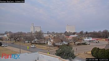 Weather camera view of Follett ISD.