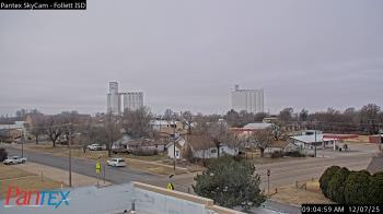 Weather camera view of Follett ISD.