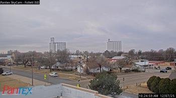 Weather camera view of Follett ISD.