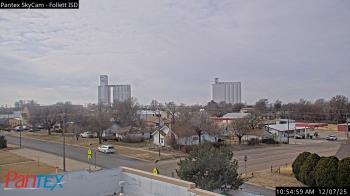 Weather camera view of Follett ISD.