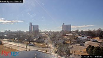 Weather camera view of Follett ISD.