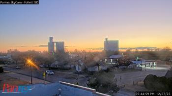 Weather camera view of Follett ISD.
