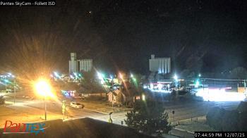 Weather camera view of Follett ISD.