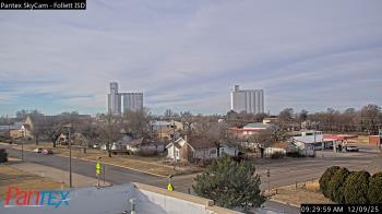 Weather camera view of Follett ISD.