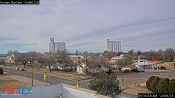 Weather camera view of Follett ISD.