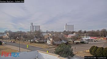 Weather camera view of Follett ISD.
