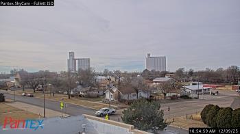 Weather camera view of Follett ISD.