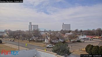 Weather camera view of Follett ISD.