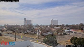 Weather camera view of Follett ISD.