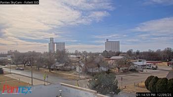 Weather camera view of Follett ISD.