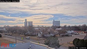 Weather camera view of Follett ISD.