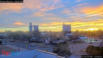 Weather camera view of Follett ISD.