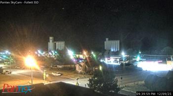 Weather camera view of Follett ISD.