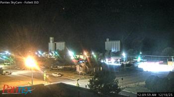 Weather camera view of Follett ISD.