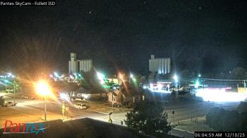 Weather camera view of Follett ISD.