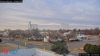 Weather camera view of Follett ISD.