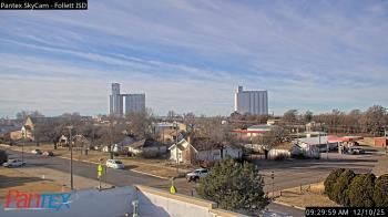 Weather camera view of Follett ISD.