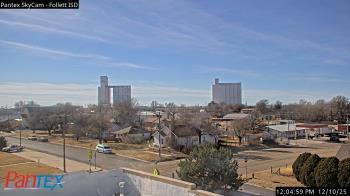 Weather camera view of Follett ISD.