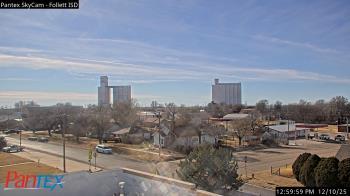 Weather camera view of Follett ISD.