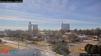 Weather camera view of Follett ISD.