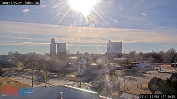 Weather camera view of Follett ISD.