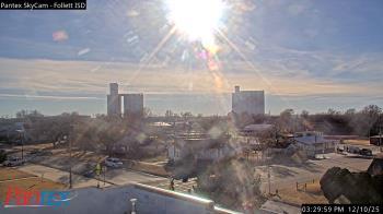 Weather camera view of Follett ISD.