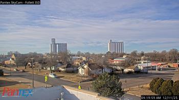 Weather camera view of Follett ISD.