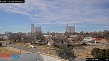 Weather camera view of Follett ISD.